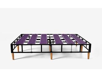 Purple Full Queen Bed-frame