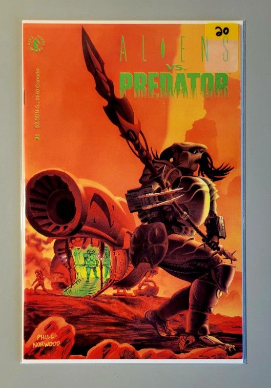 Aliens Vs Predator #1 Comic AVP Xeno