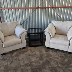 2 Oversized Loveseats