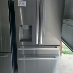 Stainless Steel SHARP Refrigerator ( Counter Depth)