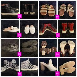 Multiple Women’s Shoes / Heels size 7 to 7 1/2