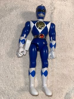 Blue Power Ranger action figure 8 inches