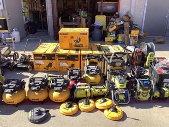 💥HUGE Damaged/Not Working Power Tools & Lawn Equipment Lot! Selling For Parts Or To Repair!-$1,620!💥 