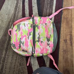 Girls Camo Backpack