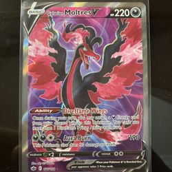 Galarian Moltres V (Full Art) - SWSH06: Chilling Reign (SWSH06)