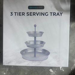Three Tier Serving Trey 