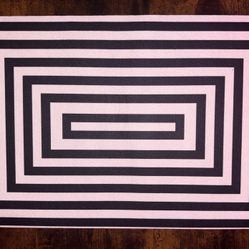 Black White Door Mat 