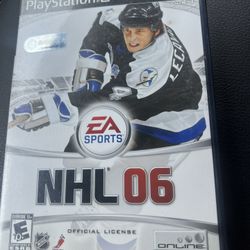 NHL 06 - Sony PS2 PlayStation 2 Game With Case 