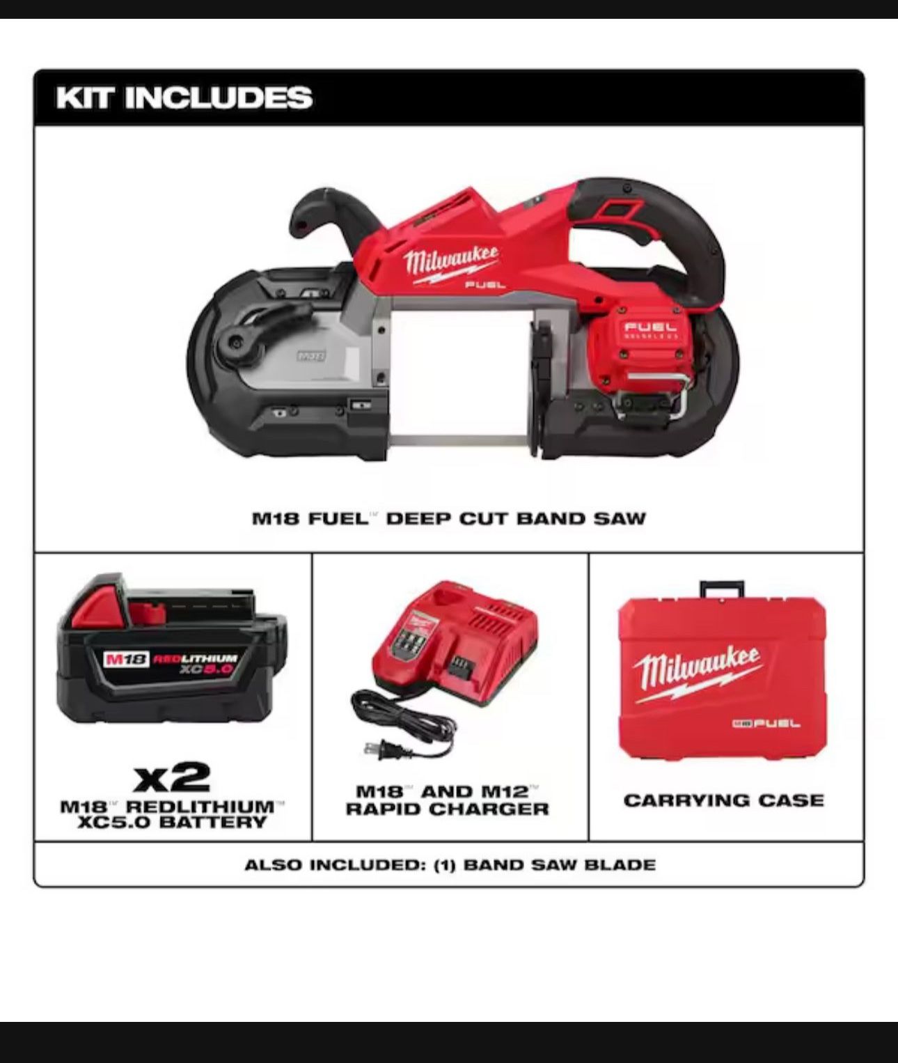 Milwaukee Bandsaw