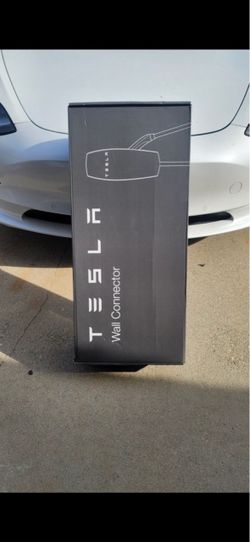 NEW Matte Black Elon Musk Tesla Wall Charger