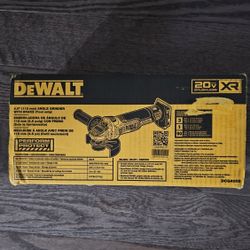 DEWALT
20V MAX XR Cordless Brushless 4.5 in. Slide Switch Small Angle Grinder with Kickback Brake (Tool Only)