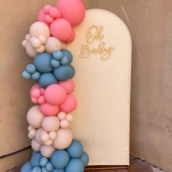 Balloons Decor Backdrop