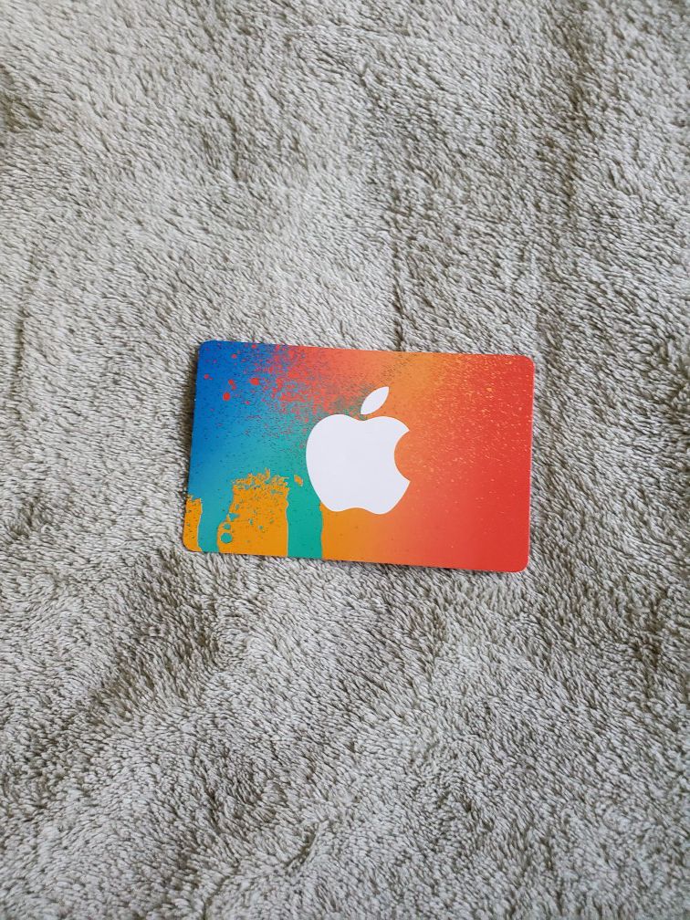 Apple iTunes card $25