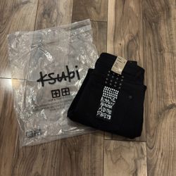 Ksubi Jeans Brand New All Black Size 30