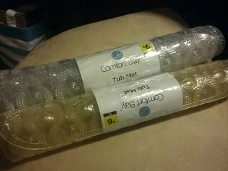 New glittery bath mats