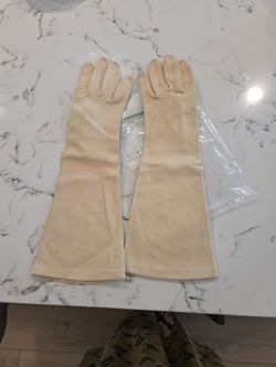 VINTAGE ELBOW GLOVES FOR SM HANDS SEE DESCRIPTION