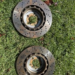BMW F80 M3 370mm Rear Brake Rotors - USED