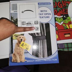 Magnetic Screen Door, Door Screen...
Size: Fit Door 32" Wide x 80" High