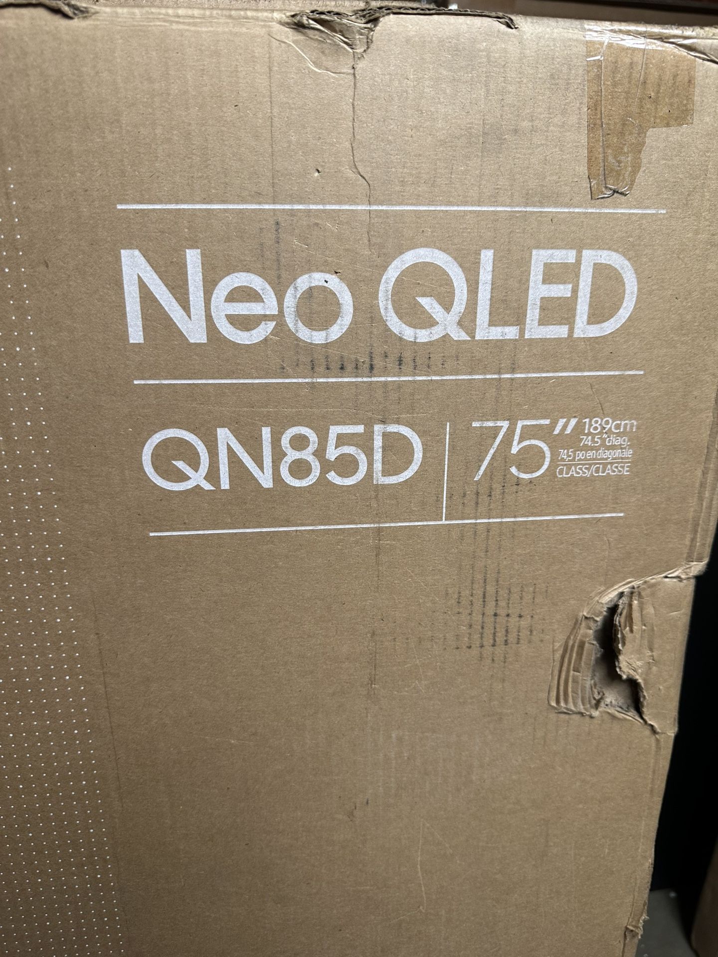 Samsung 75-Inch Class QLED 4K QN85D Series Mini LED, Neo Quantum HDR Smart TV w/Dolby Atmos, Object Tracking Sound Lite, Real Depth Enhancer Pro, Alex