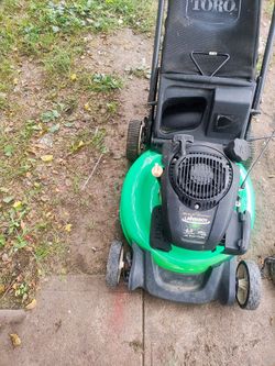 Bagger push lawnmower