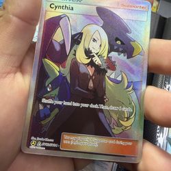 Cynthia (full Art) Hidden Fates
