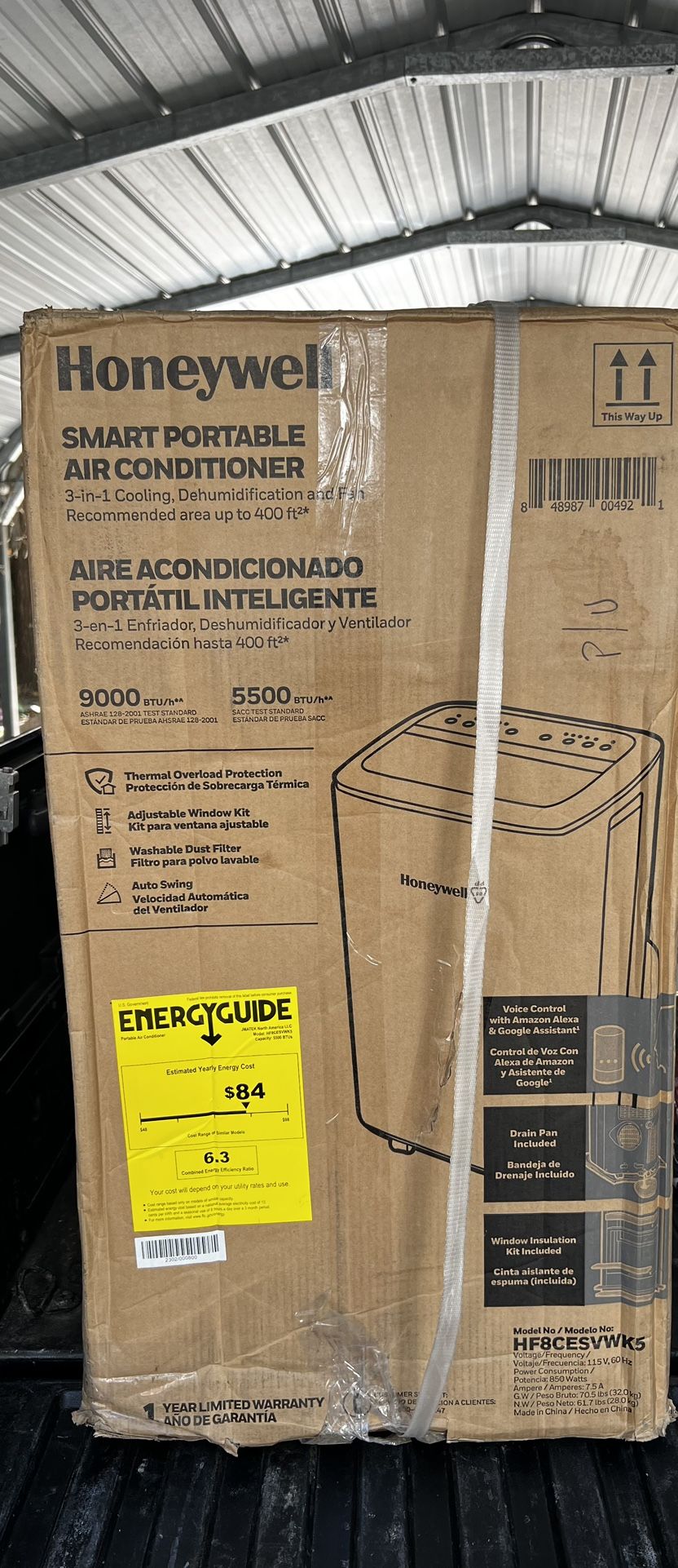 honeywell smart portable air conditioner