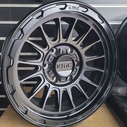 17 INCH KMC  offroad wheels on sale price 6×139.7