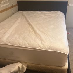 Queen Bed With Frame And Mattress Box 