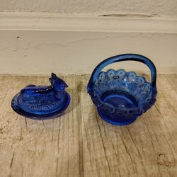 Glass Cobalt Blue Miniatures