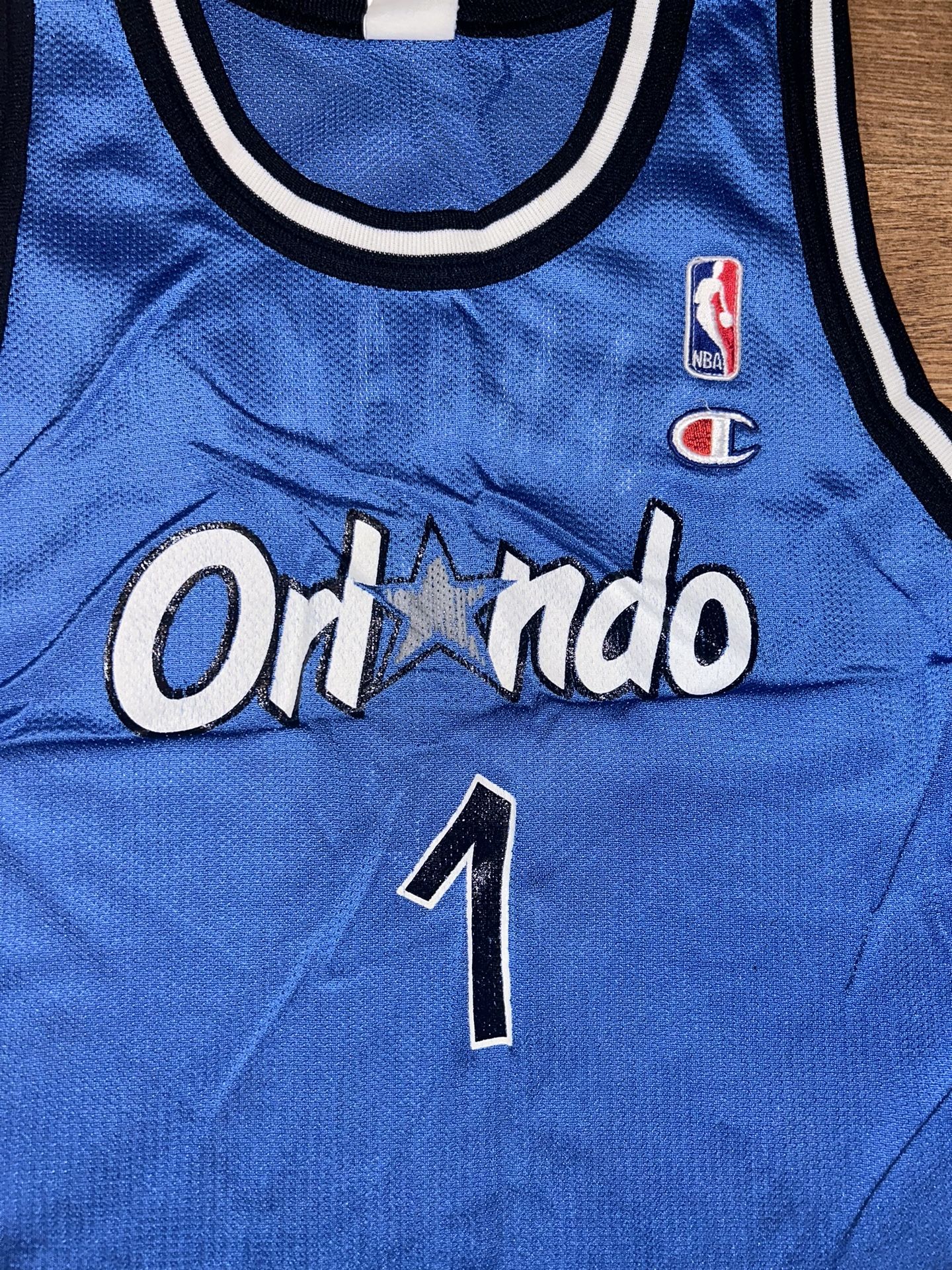 Vintage Champion Penny Hardaway Orlando Magic Blue Kids XL 18-20 Jersey  Size: Kids XL 18-20 for Sale in Los Angeles, CA - OfferUp