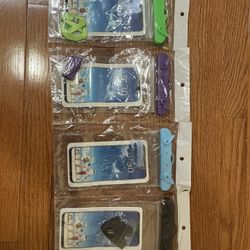 Travel & School Essentials – Waterproof Phone Pouch + ID Holders (Multiple Colors)