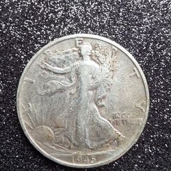 Walking Liberty Half Dollar 1945 - S