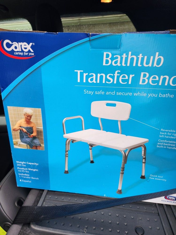 Carex Bathtub Transfer Bench