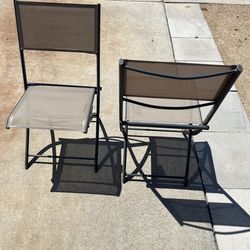 Folding chairs