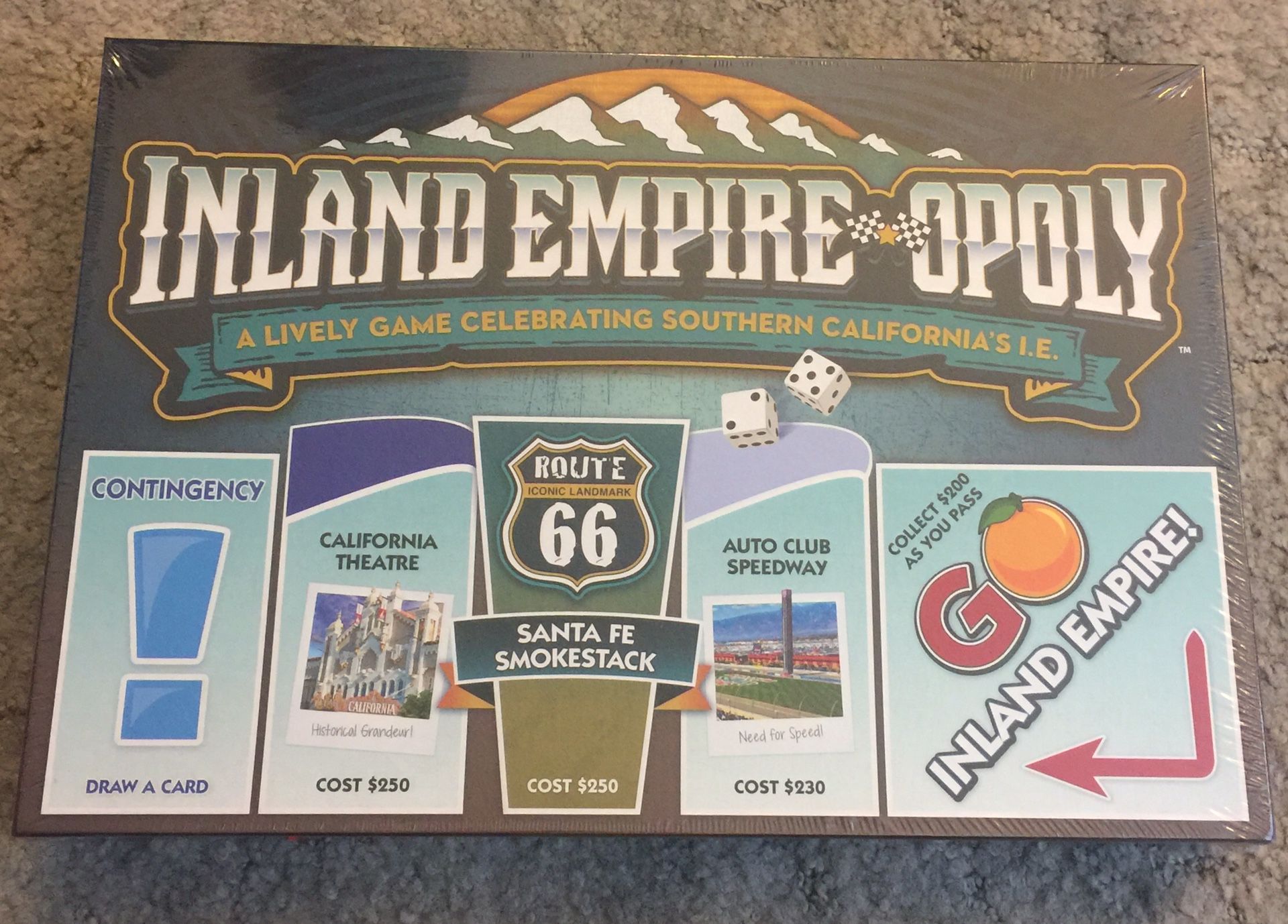Christmas gift. Inland Empire Opoly