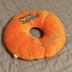 The Simpsons Donut Plush Pillow • Universal Studios