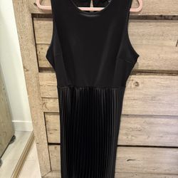 Stitch Fix Marina Pleated Dress Black XL