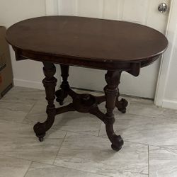 40 inch Antique Table