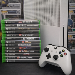 Xbox Console, Controllers & Video Games Included