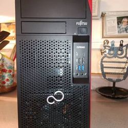 fujitsu desktop pc-6core i7-8700/16gigs ddr4/4gig gpu/m.2 ssd/4tb