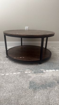 Round 2-tier Coffee Table negotiable**