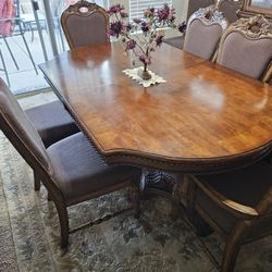 Dining Table and Hutch