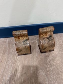 Vintage Asian-Style Decorative Bookends – Set of 2