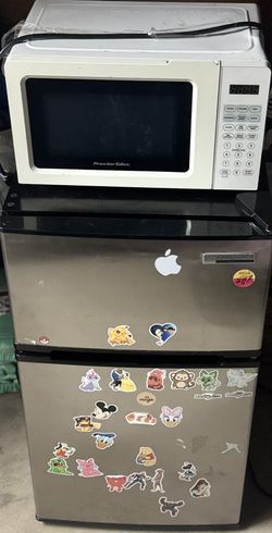 Mini fridge and microwave selling for 150$ all together or best offer