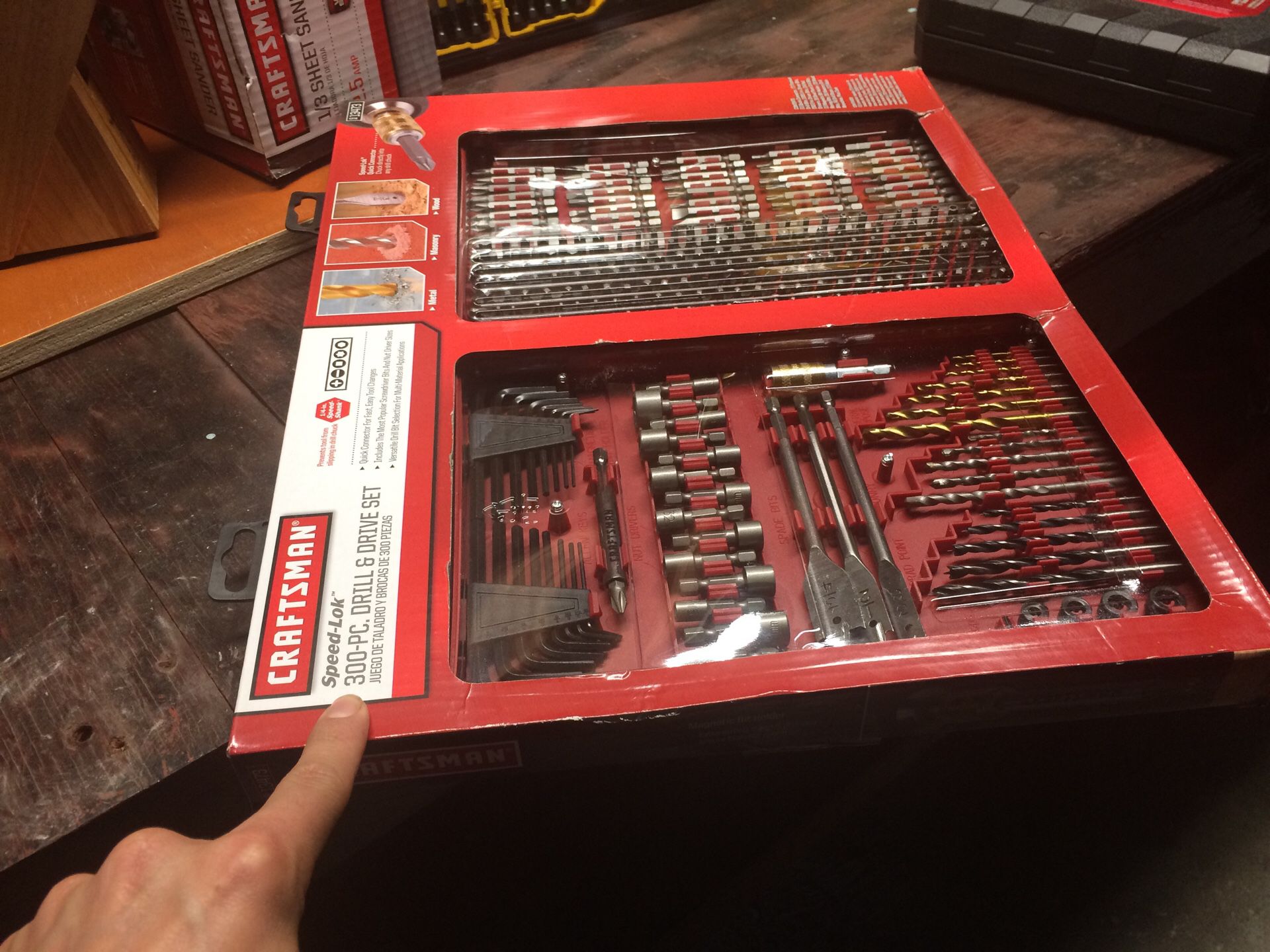 Brand new tools. 7 package never use before