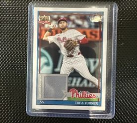 Trea Turner Jersey Card