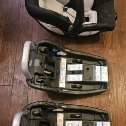 Britax Alpine ClickTight Infant Carseat Base x2/Britax Alpine Carseat