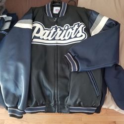 New England Patriots Jacket. size: Large