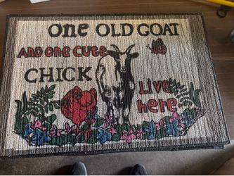 Farmhouse door mat new