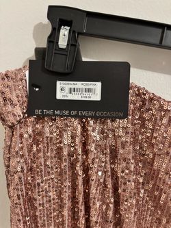 Rose Pink Sequin pant Size 22W NWT